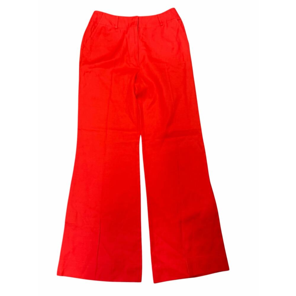 Apiece Apart Adi Wide Leg Trousers Tigerlilly Red - Picture 5 of 9